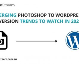 Photoshop to WordPress Conversion Trends