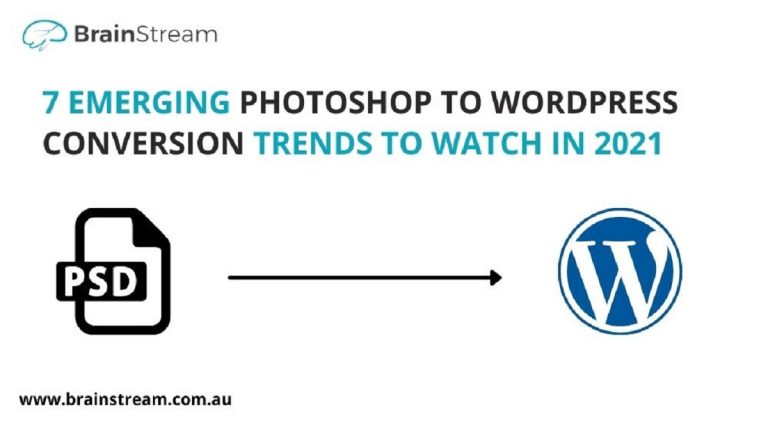 Photoshop to WordPress Conversion Trends