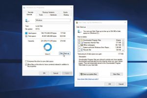 System Junk Files from Windows 10